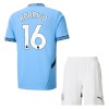 Maillot de Supporter Manchester City Rodrigo 16 Domicile 2024-25 Pour Enfant